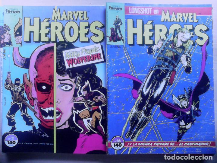 C&oacute;mics: M&aacute;rvel H&eacute;roes. Lote del 1 al 34 + 5 extras - Foto 2