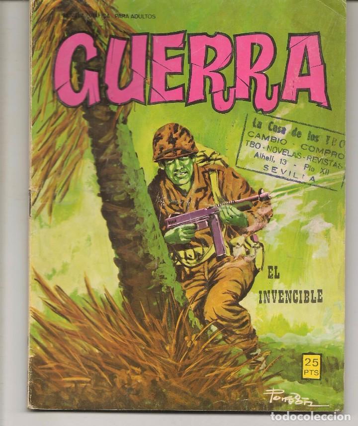 C&oacute;mics: GUERRA. N&ordm; 14. EL INVENCIBLE. EDITORIAL VILMAR. (ST/C46) - Foto 1
