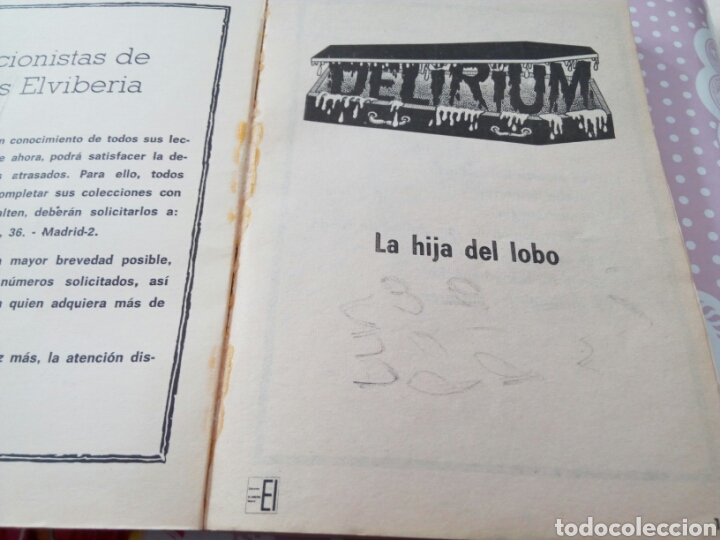 C&oacute;mics: DELIRIUM 8. ELVIBERIA. BUEN ESTADO. - Foto 2