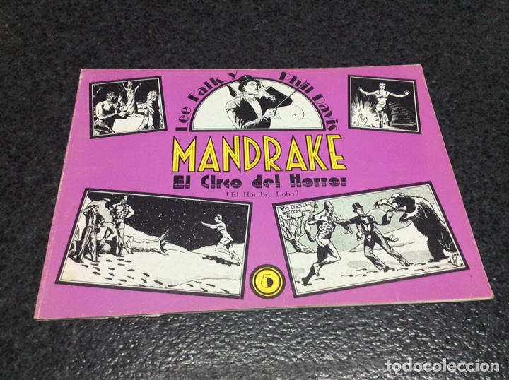 C&oacute;mics: MANDRAKE - LEE FALK & PHIL DAVIS N&ordm; 5 EL CIRCO DEL HORROR - Foto 1