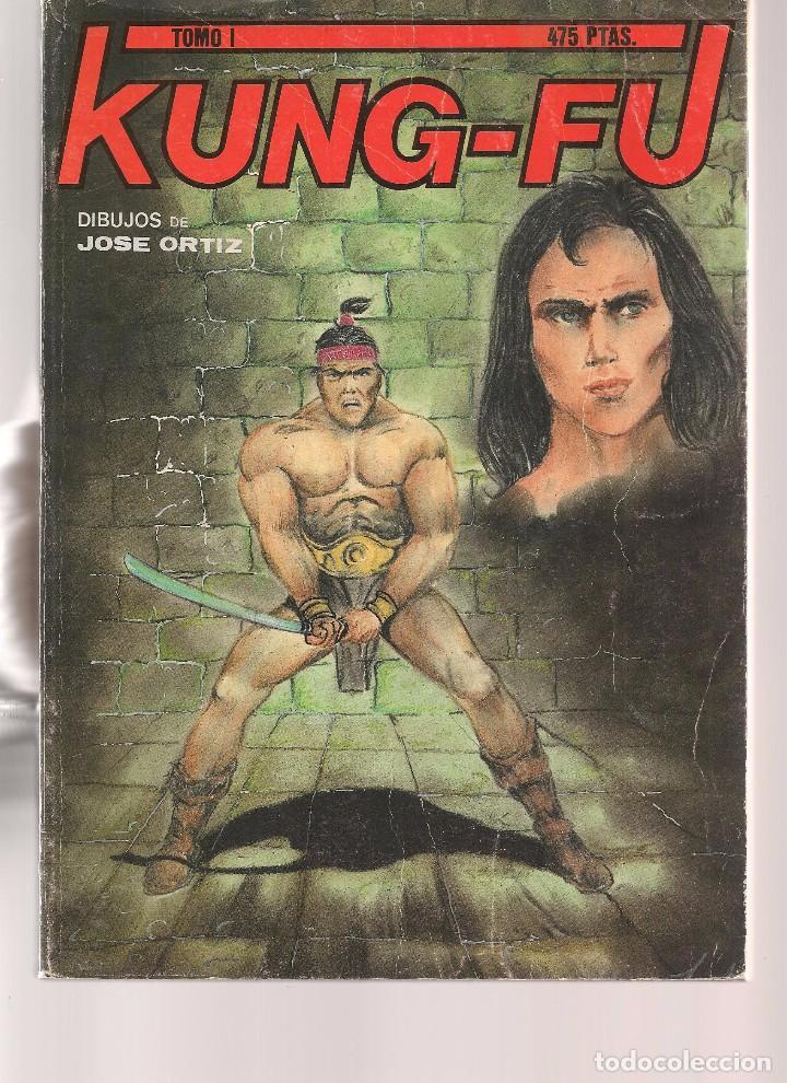 C&oacute;mics: KUNG - FU. TOMO I. CON 6 NROS. DIBUJOS DE JOS&Eacute; ORTIZ. EDITORIAL IRU. (C/A58)