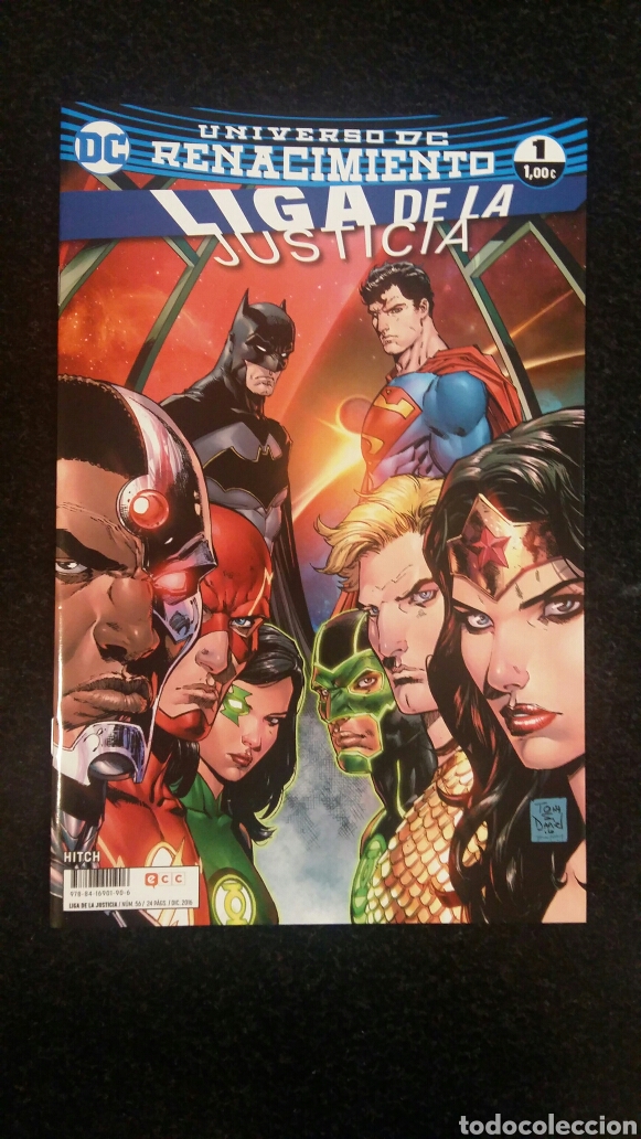 C&oacute;mics: LIGA DE LA JUSTICIA 56 RENACIMIENTO 1 ECC COMICS - Foto 1