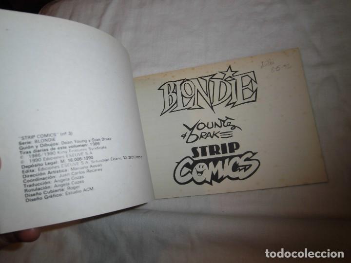 C&oacute;mics: STRIP C&Oacute;MICS- N&ordm; 3- BLONDIE- DEAN YOUNG-STAN DRAKE-1990 - Foto 2