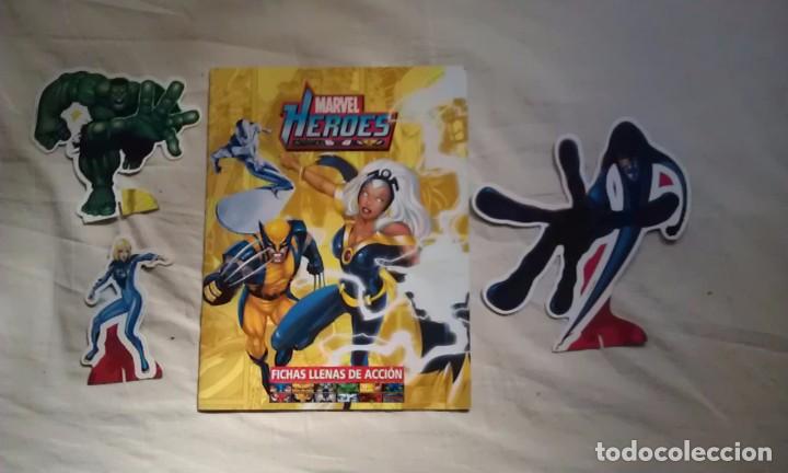 C&oacute;mics: MARVEL HEROES FICHAS DE ACCION - Foto 1