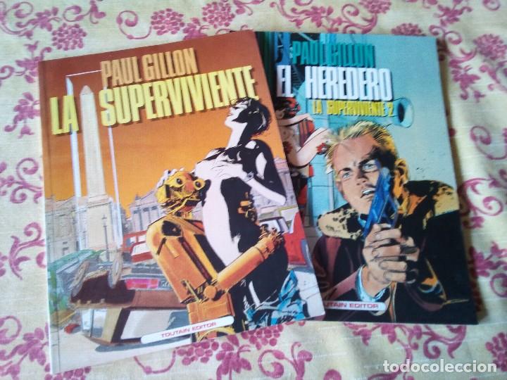 C&oacute;mics: LA SUPERVIVIENTE COMPLETA 2 NUMS. PAUL GILLON TOUTAIN EDITOR - Foto 1