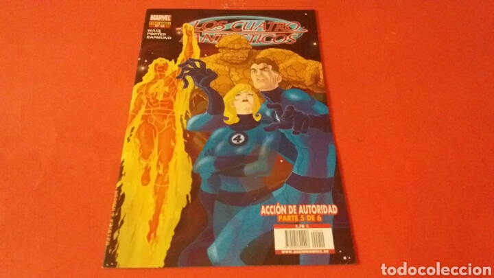 C&oacute;mics: LOS 4 FANTASTICOS 19 EXCELENTE ESTADO PANINI - Foto 1