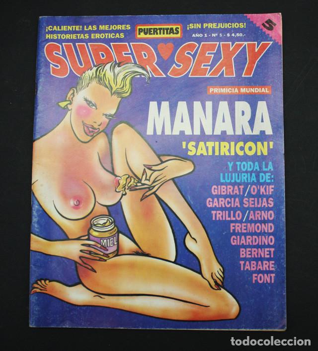 C&oacute;mics: COMIC PUERTITAS SUPER SEXY N&ordm; 5 1992 MANARA SATIRICON - Foto 1