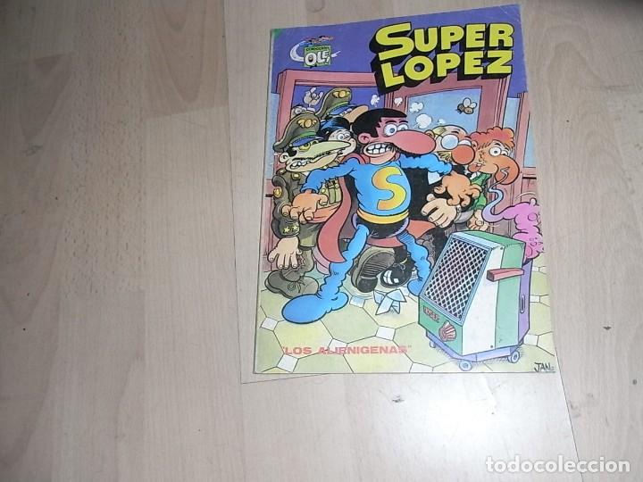 C&oacute;mics: Super Lopez, Ed. Bruguera, n&ordm; 4. Los alienegenas - Foto 1