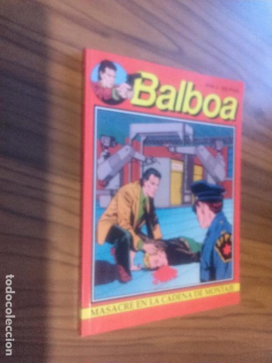 C&oacute;mics: BALBOA 4. MASACRE EN LA CADENA DE MONTAJE. R&Uacute;STICA. BUEN ESTADO - Foto 1