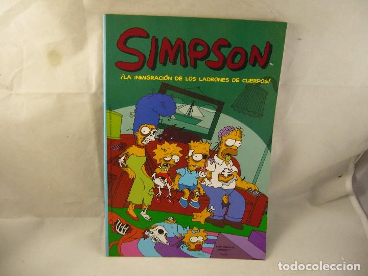 C&oacute;mics: SIMPSON . &iexcl;LA INMIGRACI&Oacute;N DE LOS LADRONES DE CUERPOS! - Foto 1