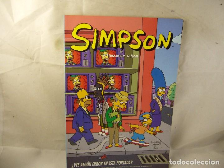 C&oacute;mics: SIMPSON - RIMAS Y RI&Ntilde;AS - Foto 1
