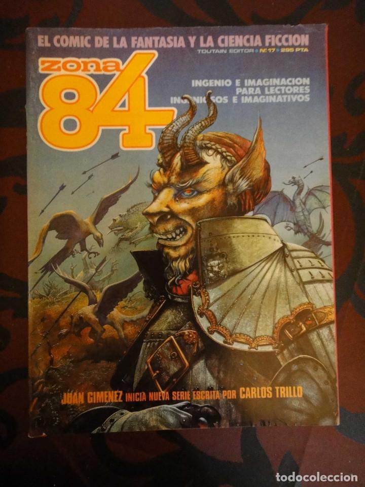 C&oacute;mics: ZONA 84 NUMERO 17 REVISTA TEBEO COMICS