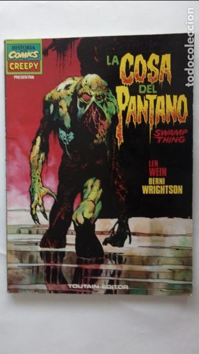 C&oacute;mics: LA COSA DEL PANTANO, HISTORIA DE LOS COMICS, TOUTAIN EDITORES - Foto 1