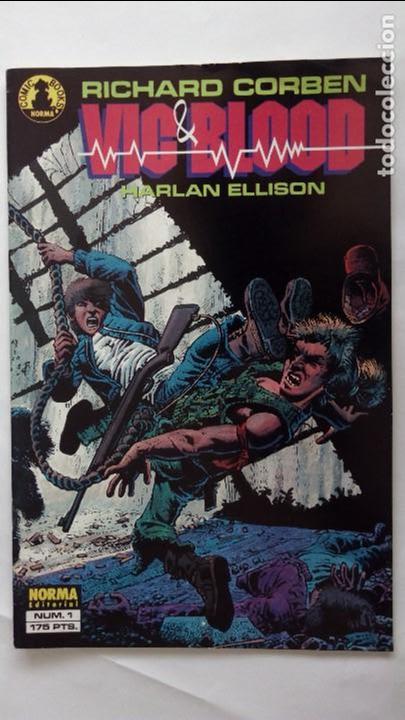 C&oacute;mics: VIC BLOOD - RICHARD CORBEN, N&ordm; 1 - Foto 1