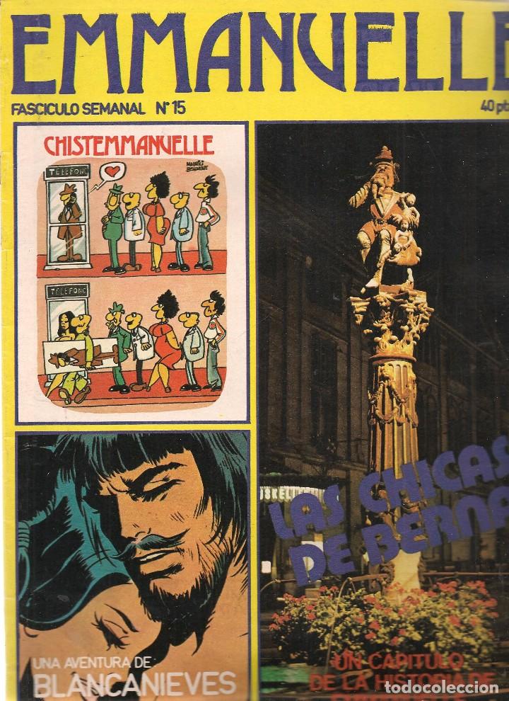 C&oacute;mics: EMMANUELLE. n&ordm; 15. EDICIONES ZETA. (RF.MA)B/17 - Foto 1