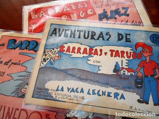 C&oacute;mics: BARRABAS Y TARUGO. LOTE DE 3 EJEMPLARES. - Foto 1