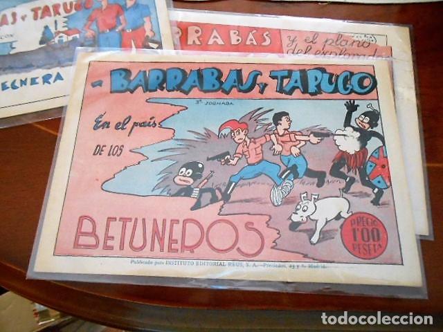 C&oacute;mics: BARRABAS Y TARUGO. LOTE DE 3 EJEMPLARES. - Foto 2
