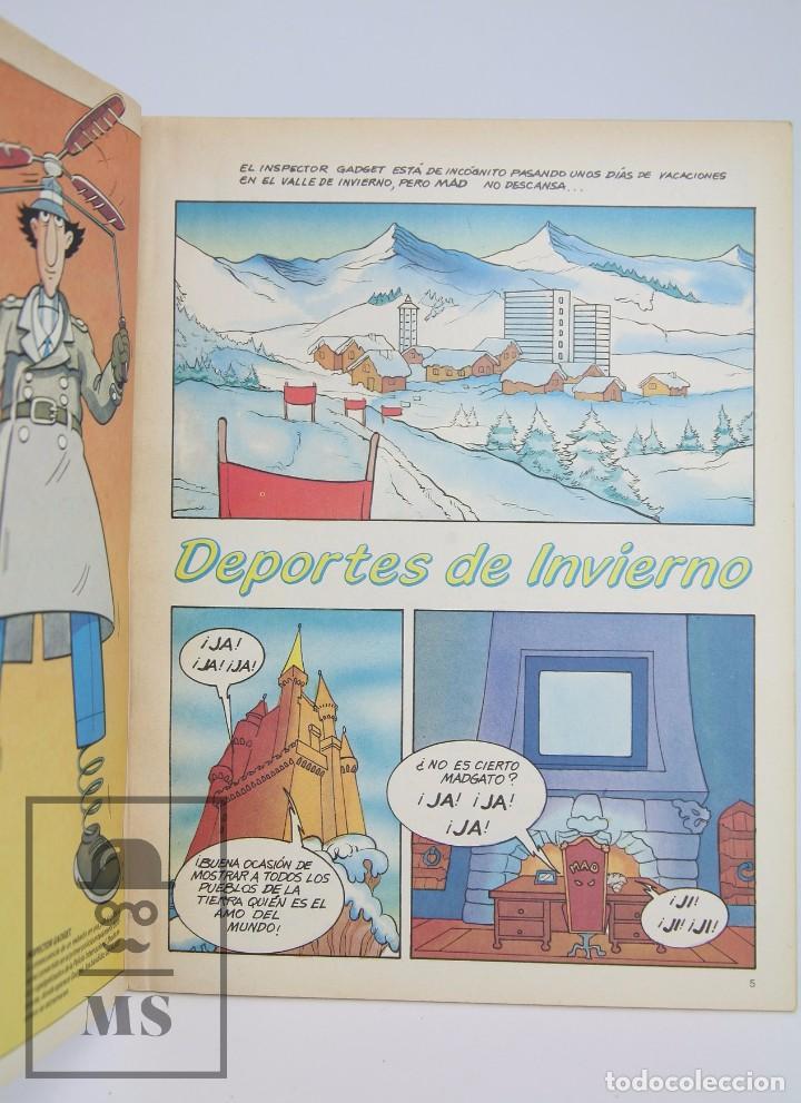 C&oacute;mics: C&oacute;mic Inspector Gadget - N&ordm; 1, Deportes de Invierno - CEGE, 1984 - Foto 3