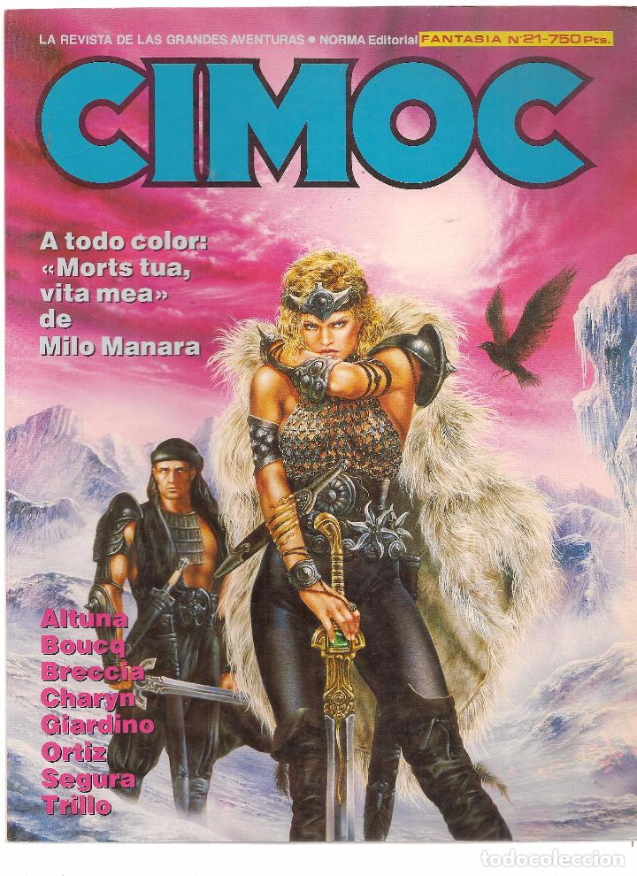 Comics: CIMOC. TOMO RETAPADO N&ordm; 21. CONTIENE LOS NROS. 71. 72 Y 73.  (B/59)