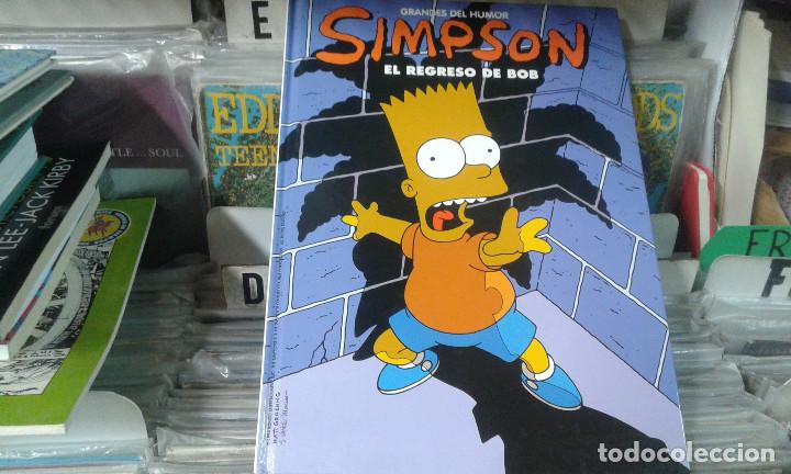 C&oacute;mics: SIMPSON GRANDES DEL HUMOR N&ordm; 12 EL REGRESO DE BOB - Foto 1