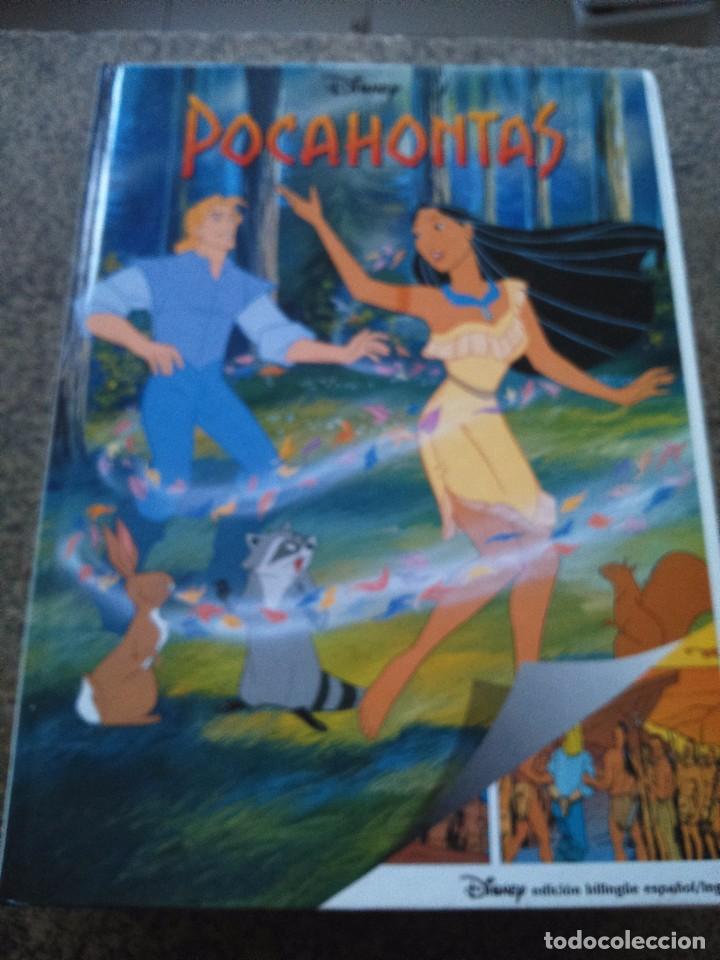C&oacute;mics: POCAHONTAS -- DISNEY -- EDICION BILINGUE ESPA&Ntilde;OL / INGLES -- 1999 -- - Foto 1