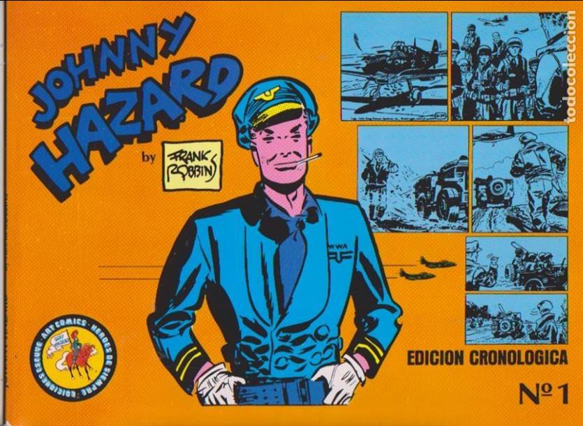 C&oacute;mics: Johny Hazard. Eseuve. 5 ejemplares del 1 al 5.