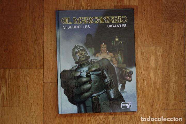 C&oacute;mics: El mercenario 11. Vicente Segrelles. Tapa dura. Dedicatorias y dibujo del autor. Impecables