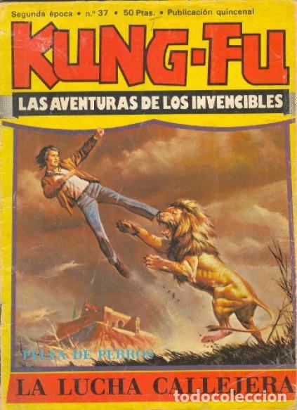 C&oacute;mics: KUNG-F&Uacute;-AMAIKA- N&ordm; 37 -PELEA DE PERROS-1978-JOS&Eacute; ORTIZ-JOSEP GUAL-AMADOR-BUENO-DIF&Iacute;CIL-LEAN-8607