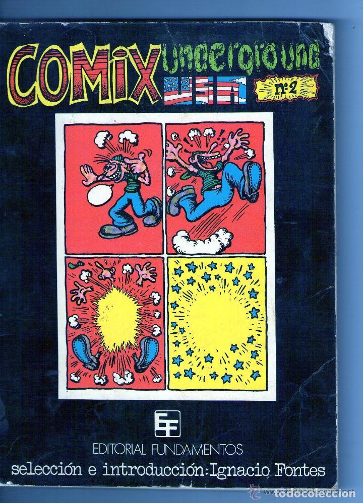 C&oacute;mics: COMIX UNDERGROUND USA N&ordm; 2 - EDITORIAL FUNDAMENTO - Foto 1