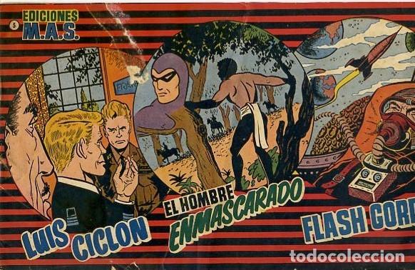 C&oacute;mics: COMIC EDICIONES M.A.S N&ordm; 5 EL HOMBRE ENMASCARADO/FLASH GORDON/ LUIS CICLON - Foto 1