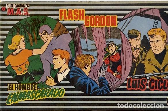 C&oacute;mics: COMIC EDICIONES M.A.S N&ordm; 7 EL HOMBRE ENMASCARADO/FLASH GORDON/ LUIS CICLON - Foto 1