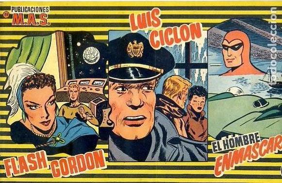 C&oacute;mics: COMIC EDICIONES M.A.S N&ordm; 10 EL HOMBRE ENMASCARADO/FLASH GORDON/ LUIS CICLON - Foto 1