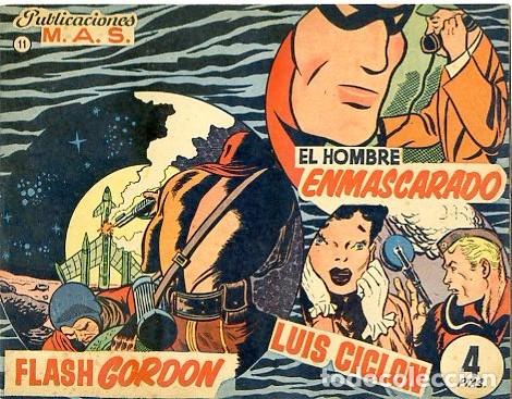 C&oacute;mics: COMIC EDICIONES M.A.S N&ordm; 11 EL HOMBRE ENMASCARADO/FLASH GORDON/ LUIS CICLON - Foto 1