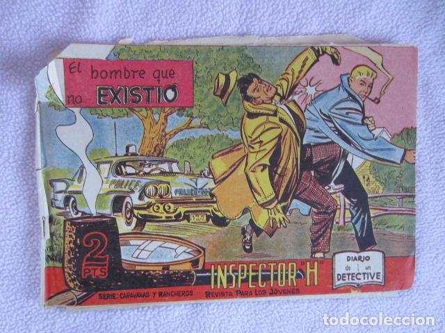 C&oacute;mics: INSPECTOR H - ELHOMBRE QUE NO EXISTI&Oacute; - Foto 1