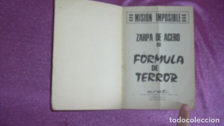C&oacute;mics: ZARPA DE ACERO - FORMULA DE TERROR - MISION IMPOSIBLE 11 MA2 - Foto 6