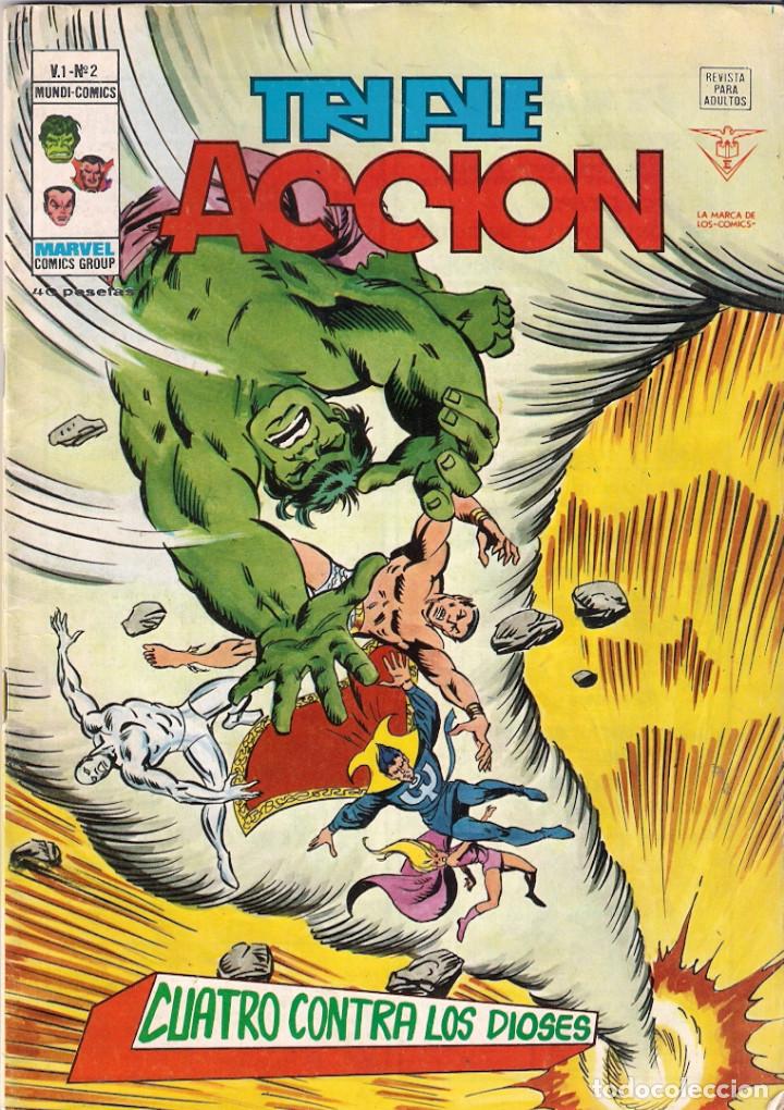 C&oacute;mics: Triple Acci&oacute;n. V&eacute;rtice. Completa 1 al 23 - Foto 2