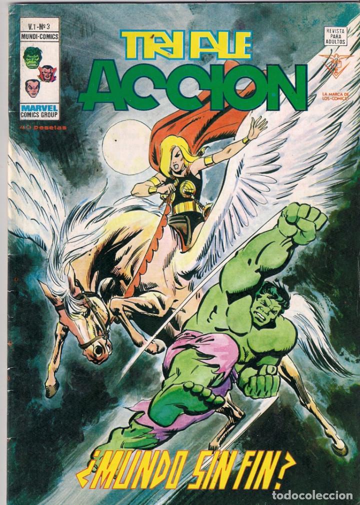 C&oacute;mics: Triple Acci&oacute;n. V&eacute;rtice. Completa 1 al 23 - Foto 3