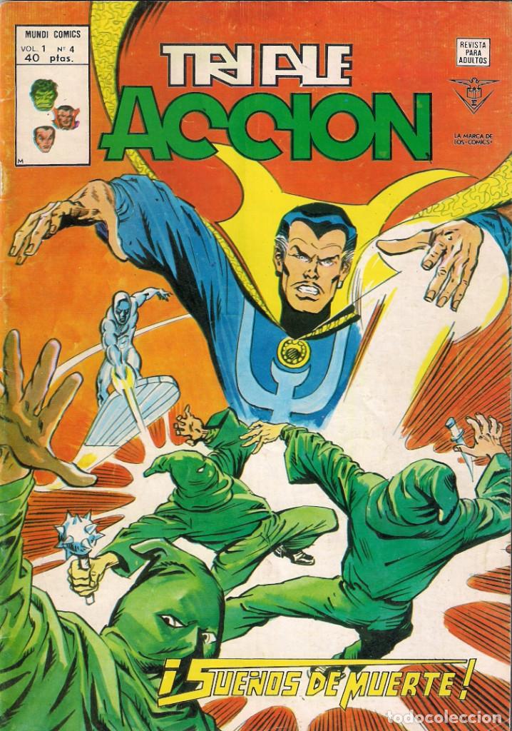 C&oacute;mics: Triple Acci&oacute;n. V&eacute;rtice. Completa 1 al 23 - Foto 4