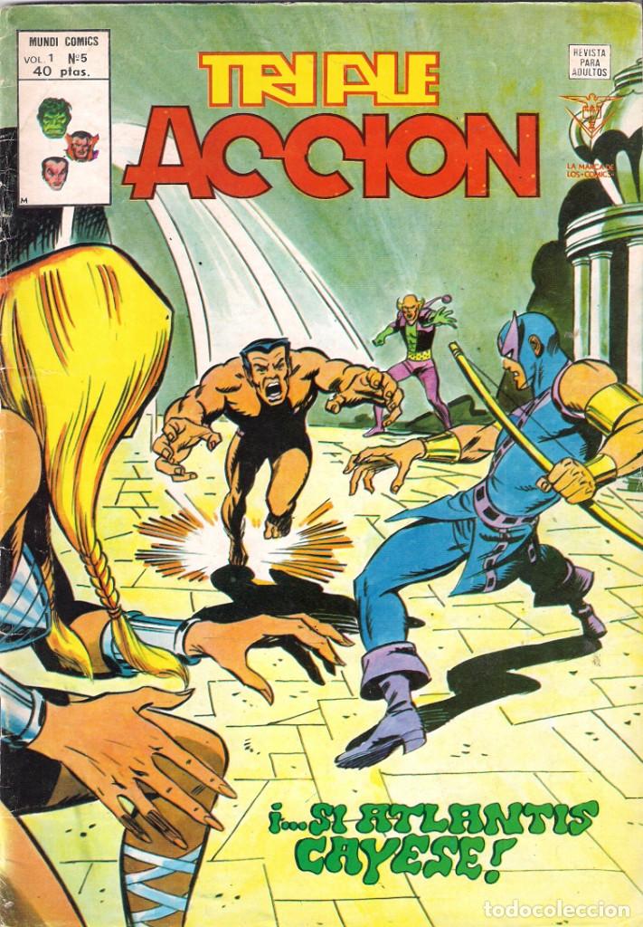 C&oacute;mics: Triple Acci&oacute;n. V&eacute;rtice. Completa 1 al 23 - Foto 5