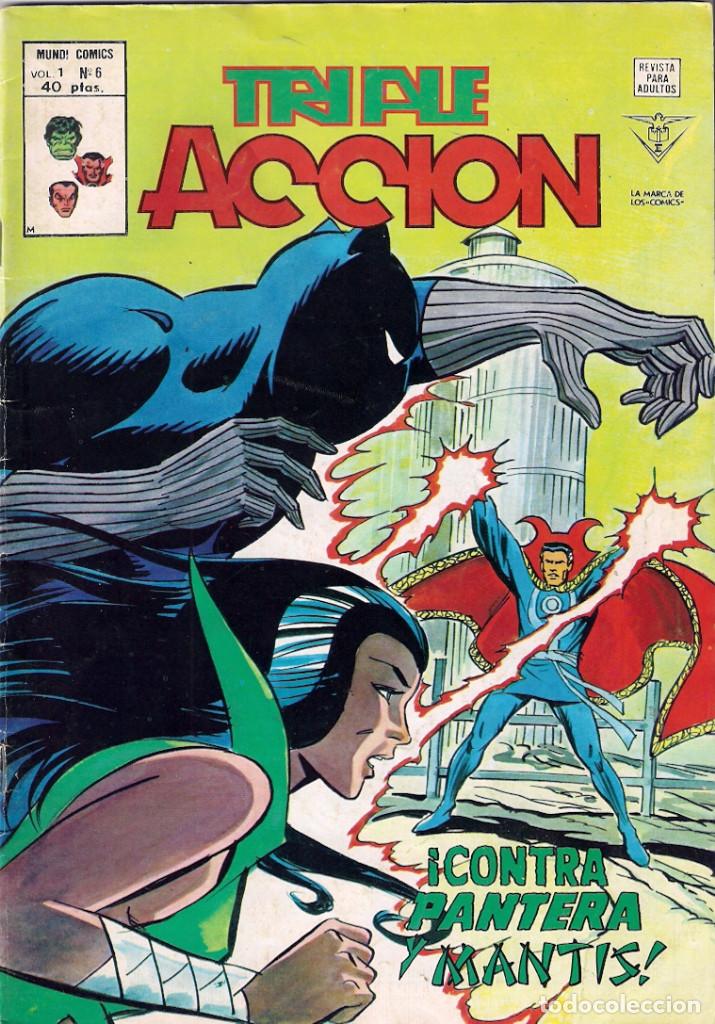 C&oacute;mics: Triple Acci&oacute;n. V&eacute;rtice. Completa 1 al 23 - Foto 6