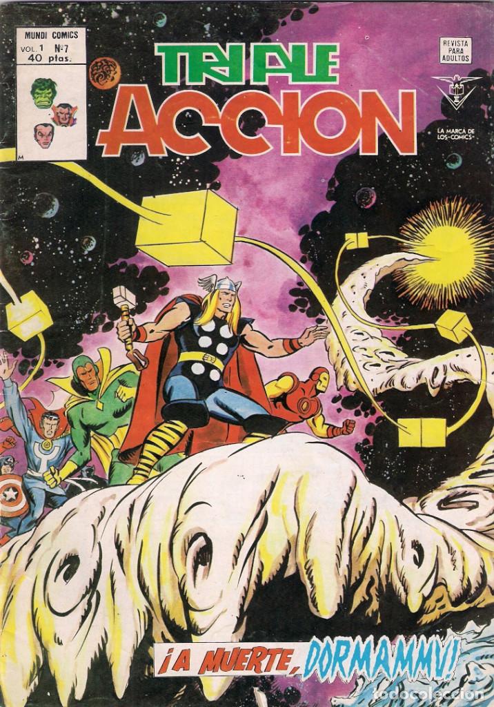 C&oacute;mics: Triple Acci&oacute;n. V&eacute;rtice. Completa 1 al 23 - Foto 7