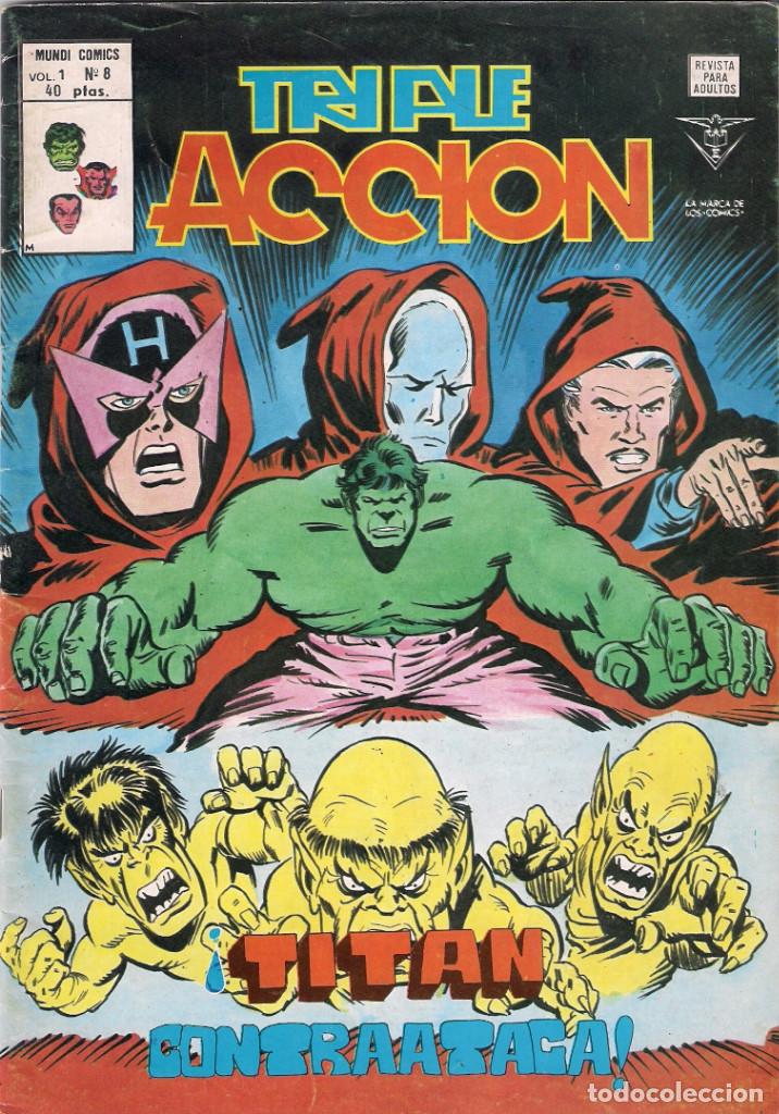 C&oacute;mics: Triple Acci&oacute;n. V&eacute;rtice. Completa 1 al 23 - Foto 8