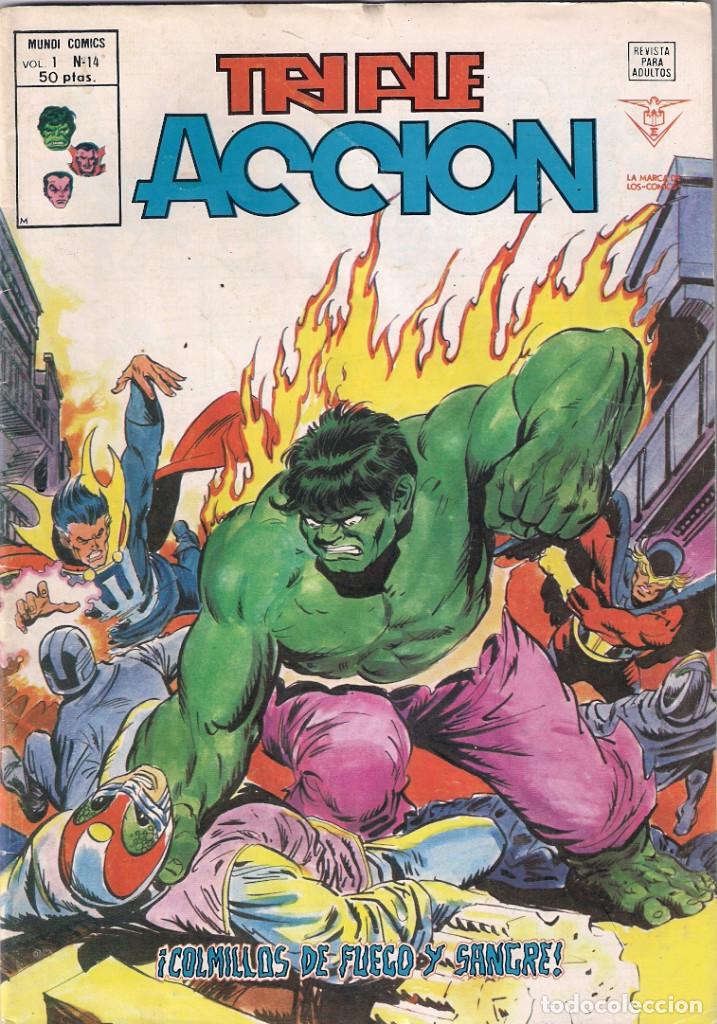 C&oacute;mics: Triple Acci&oacute;n. V&eacute;rtice. Completa 1 al 23 - Foto 10