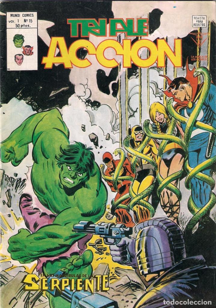 C&oacute;mics: Triple Acci&oacute;n. V&eacute;rtice. Completa 1 al 23 - Foto 11
