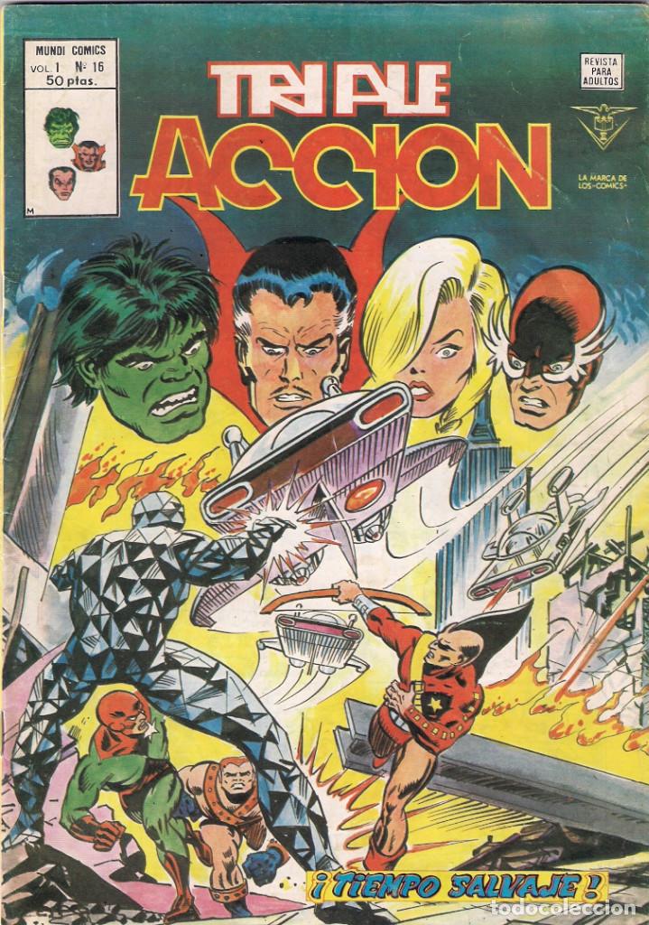 C&oacute;mics: Triple Acci&oacute;n. V&eacute;rtice. Completa 1 al 23 - Foto 12