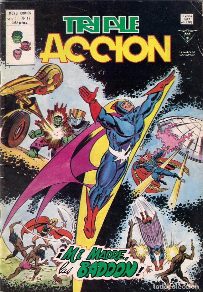 C&oacute;mics: Triple Acci&oacute;n. V&eacute;rtice. Completa 1 al 23 - Foto 13