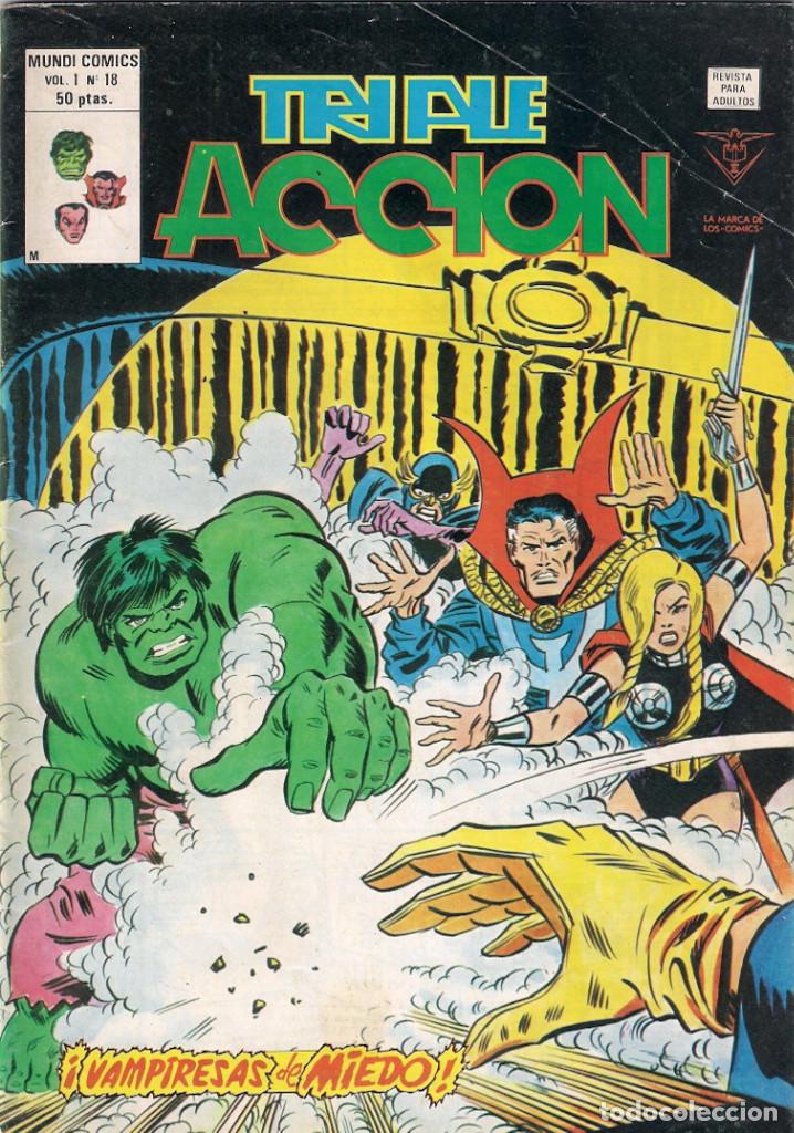 C&oacute;mics: Triple Acci&oacute;n. V&eacute;rtice. Completa 1 al 23 - Foto 14