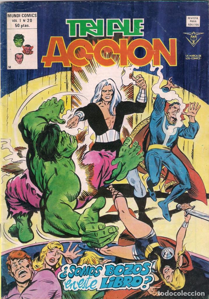 C&oacute;mics: Triple Acci&oacute;n. V&eacute;rtice. Completa 1 al 23 - Foto 16