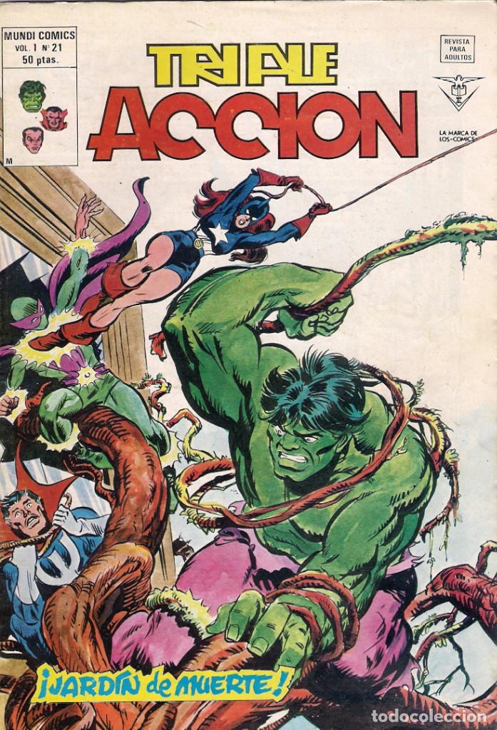 C&oacute;mics: Triple Acci&oacute;n. V&eacute;rtice. Completa 1 al 23 - Foto 17