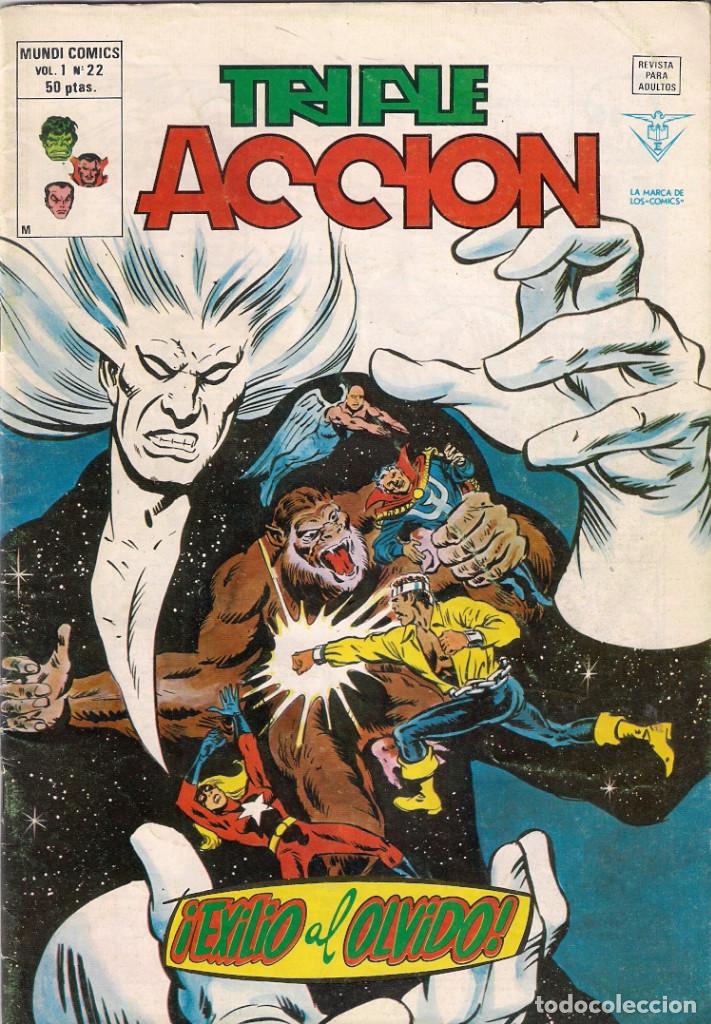 C&oacute;mics: Triple Acci&oacute;n. V&eacute;rtice. Completa 1 al 23 - Foto 18